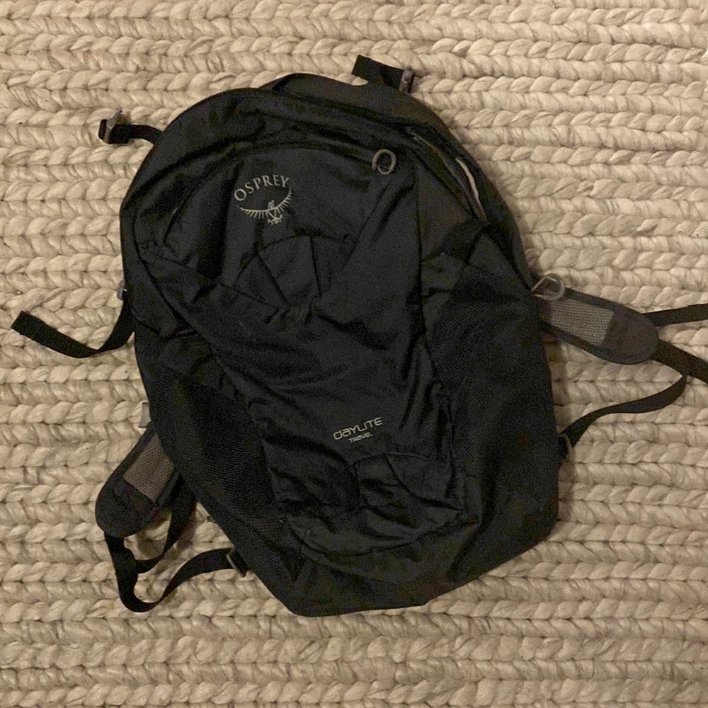 OSPREY DAYLITE TRAVEL BACKPACK BLACK